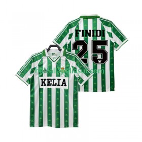 Jalkapallo Pelipaidat/Peliasut Real Betis FINIDI 25 1995 Retro Kotipaita 1996 Lyhythihainen